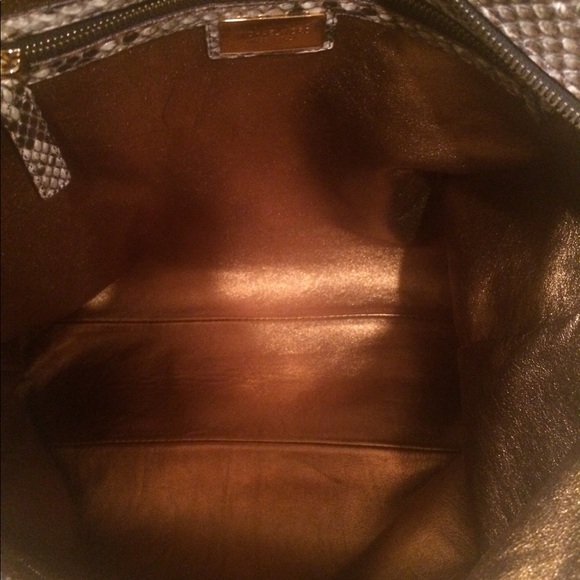 MICHAEL KORS Collection  Python Skorpios Tote - Picture 7 of 8